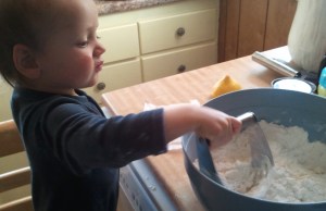 Cutting in the butter