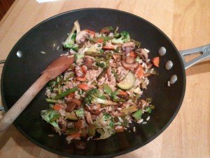 Just look at all those yummy veggies!