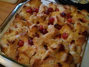 Baked cranberry goodness