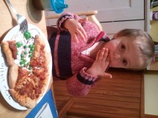 A side of peas made this one good dinner.