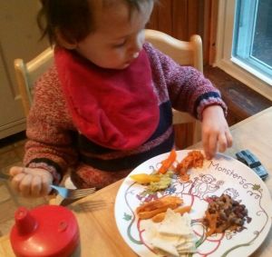 Mama deconstructed my fajita for me, but she needn't have bothered. I was all about the rice.