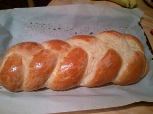 Mama made French toast with this yummy challah.