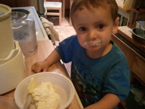 This is what you'd call soft serve.