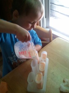 It's amazing what a little kid can do when you take a deep breath and just let him.