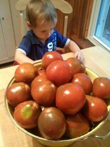 This isn’t even remotely close to half of what Mama brought home. Sheesh.