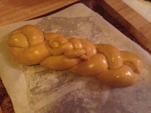 Good thing there was space between those braided strands.