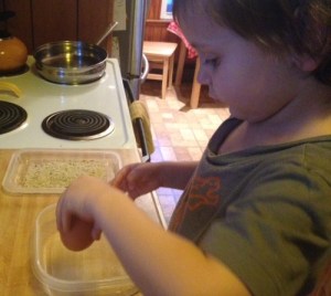 "I didn't even break the yolk."