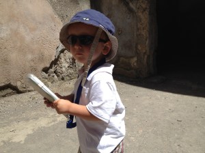 I was really little when I visited Pompeii.