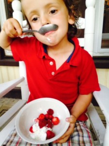 This dessert is Mama approved AND Jude approved.